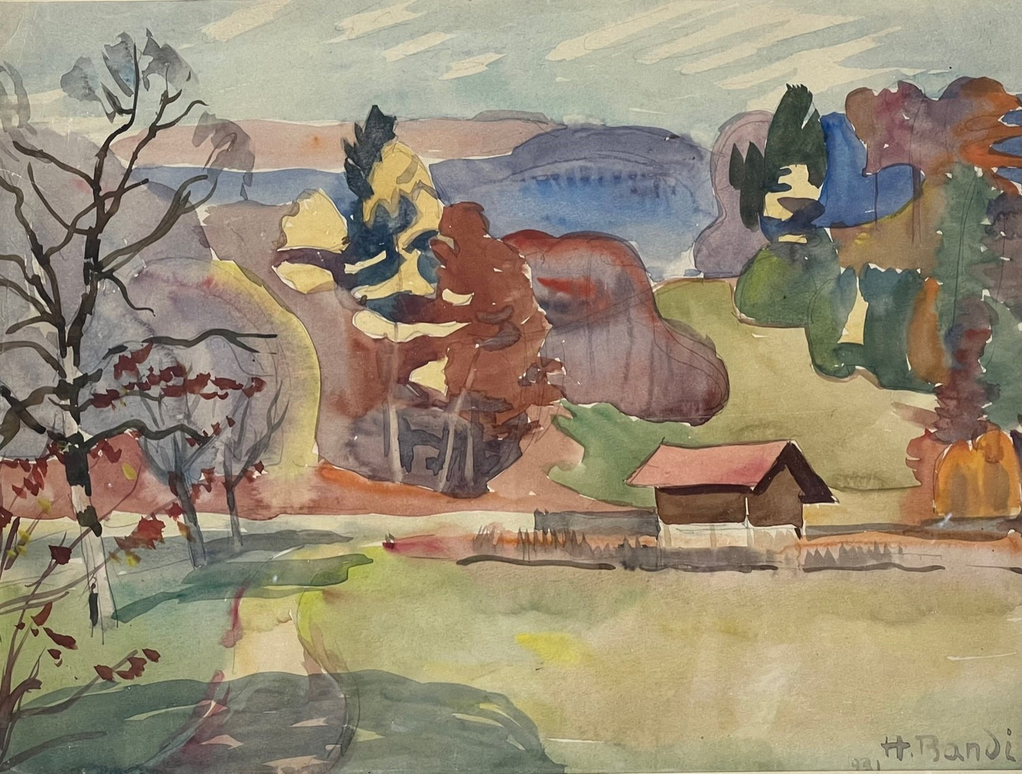 Bandi Hans, «Landschaft» 634