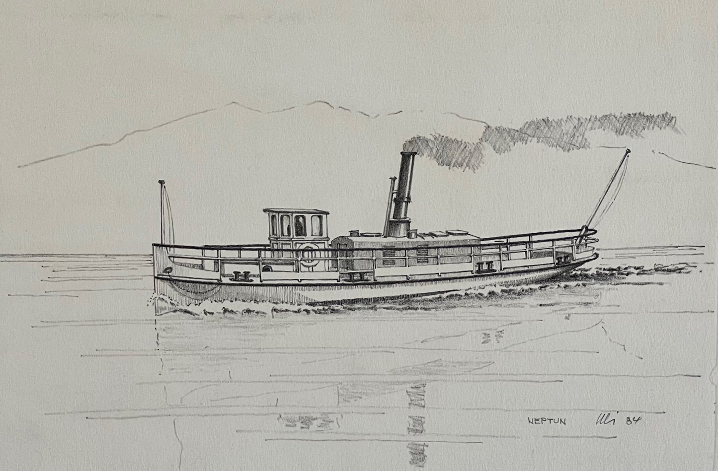 Colombi Uli, «Neptun, 1984» 677