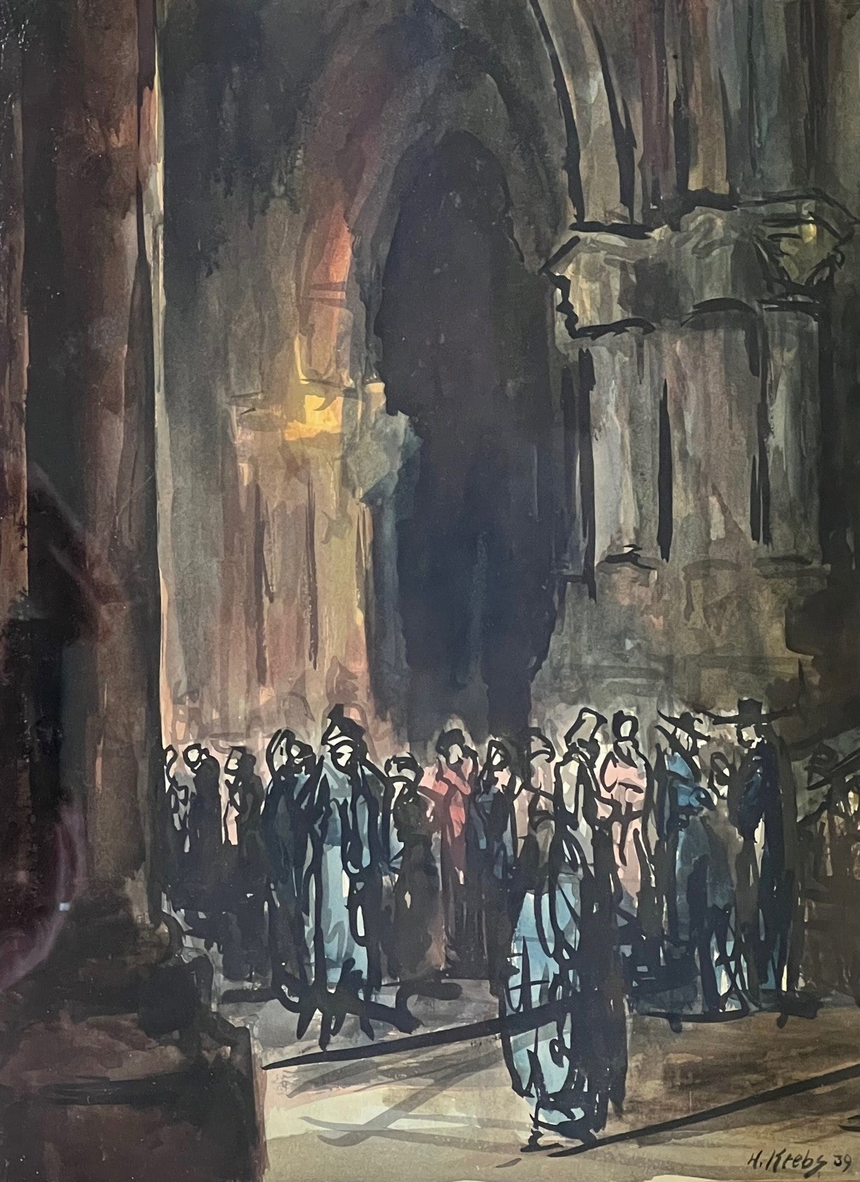 Krebs Walter, «Kathedrale» 695