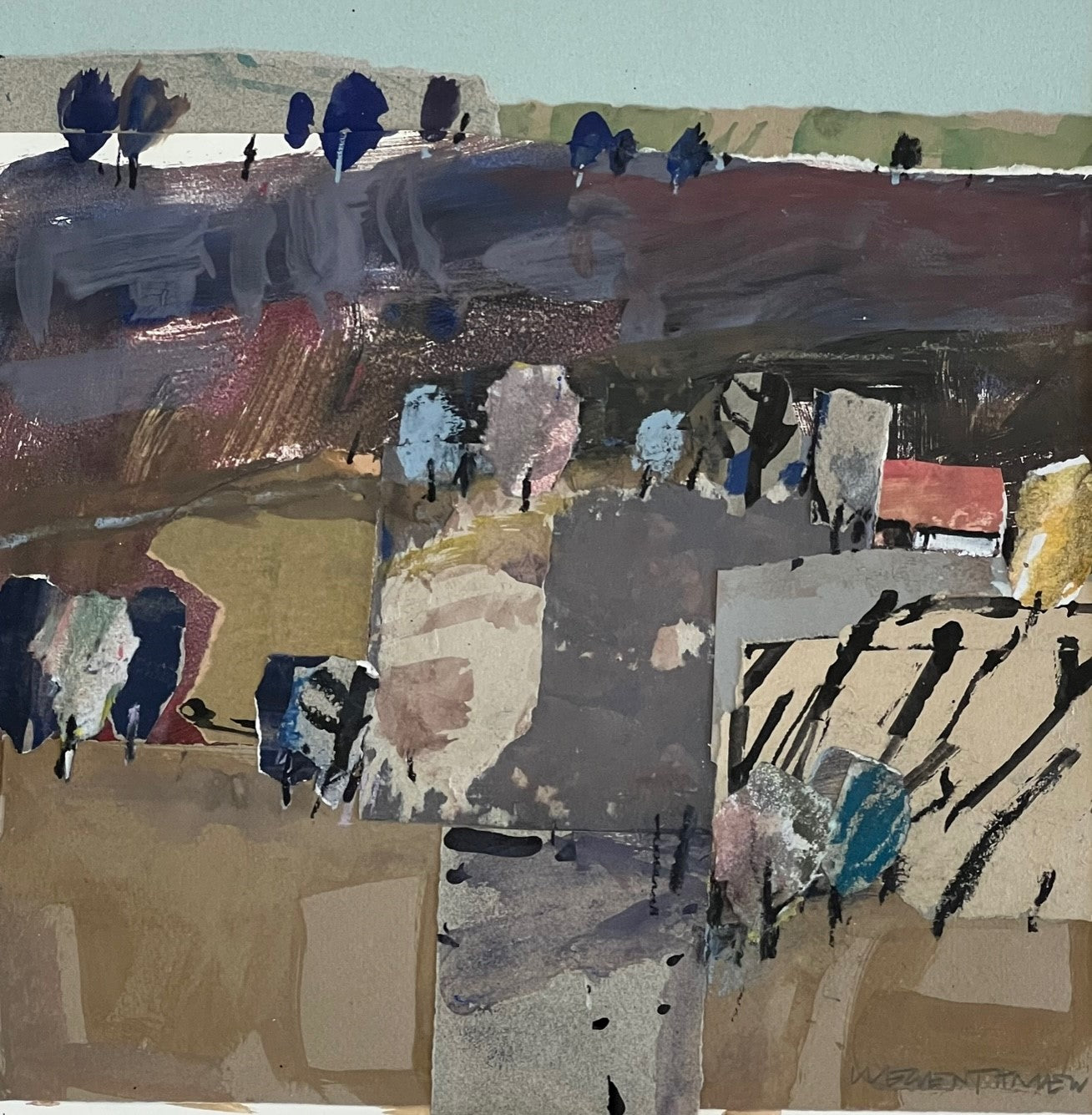 Siegenthaler Kurt, «Collage o.T» 698