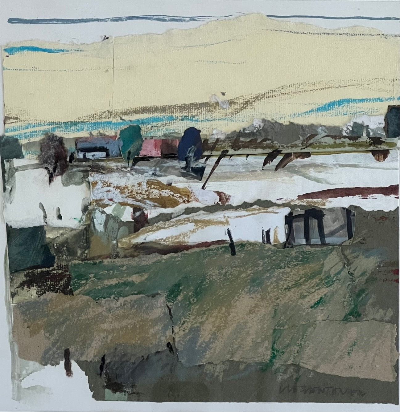 Siegenthaler Kurt, «Collage o.T» 699