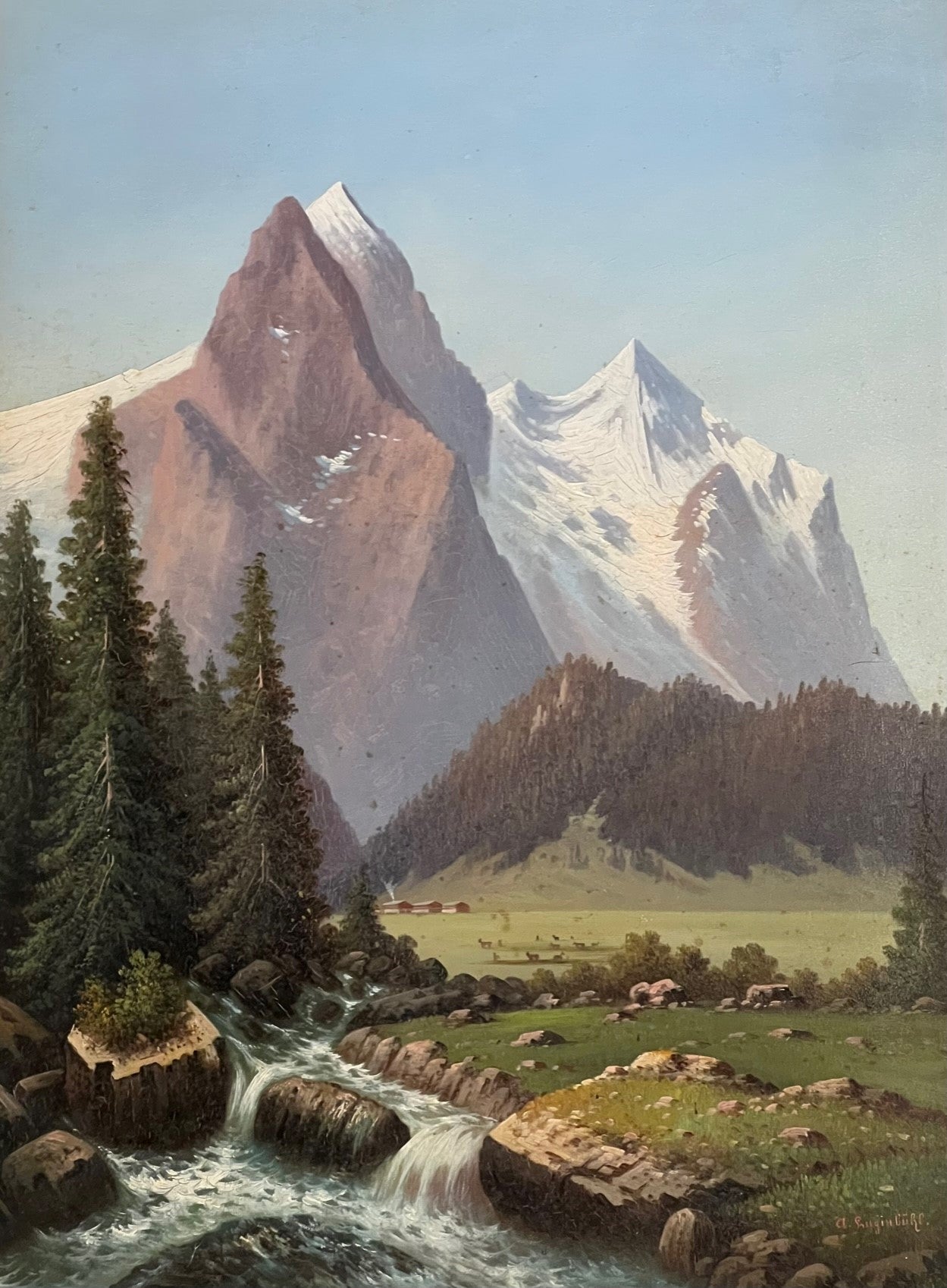Luginbühl Adolf, «Well- und Wetterhorn» 717
