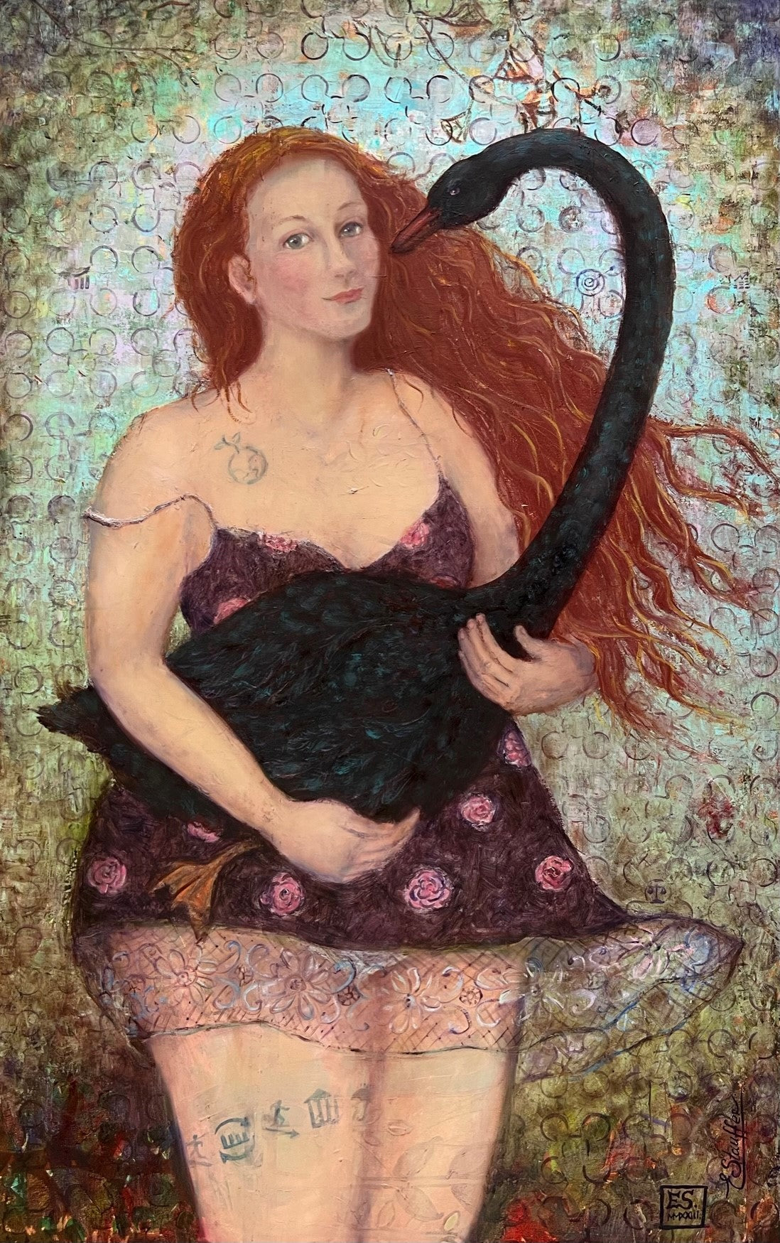 Stauffer Elena, «Leda and the black swan» 735