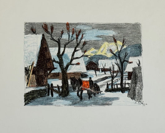 Brügger Arnold, «Fuhr im Winter» 803