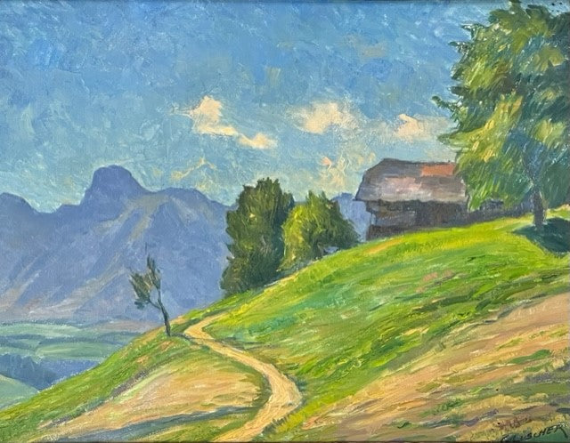 Lüscher Gottfried, «Blick aufs Stockhoern» 607