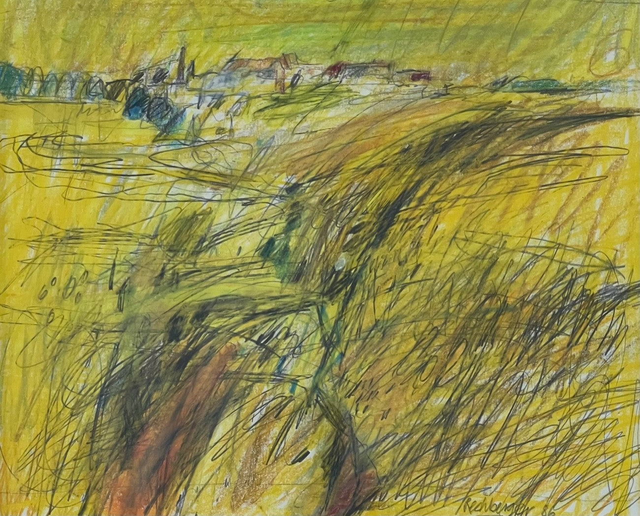 Rechberger George, «Landschaft II», 1986