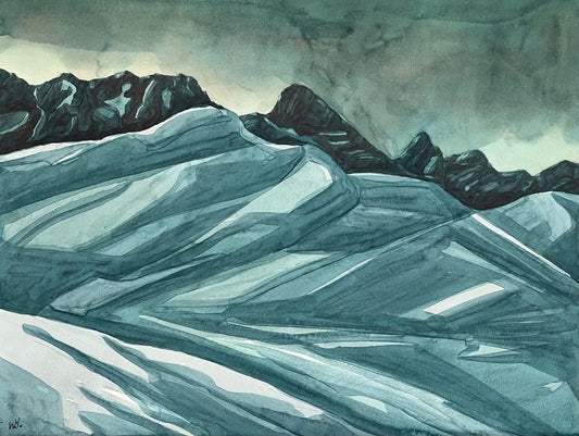 Krebs Walter, «Alpen, 1929» 676
