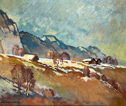 Schwarzenbach Armin, «Alpenfrühling 1953» 686