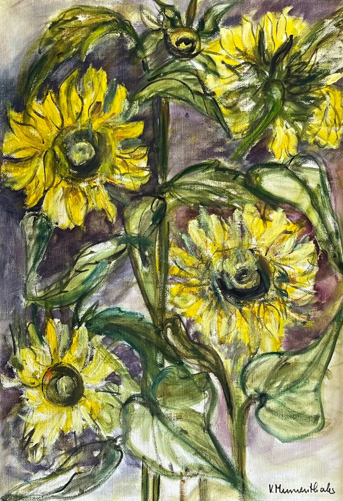 Mumenthaler Vreny, «Sonnenblumen» 687