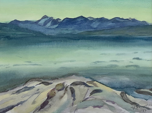 Arnotti Walter, «Berglandschaft mit See» 743