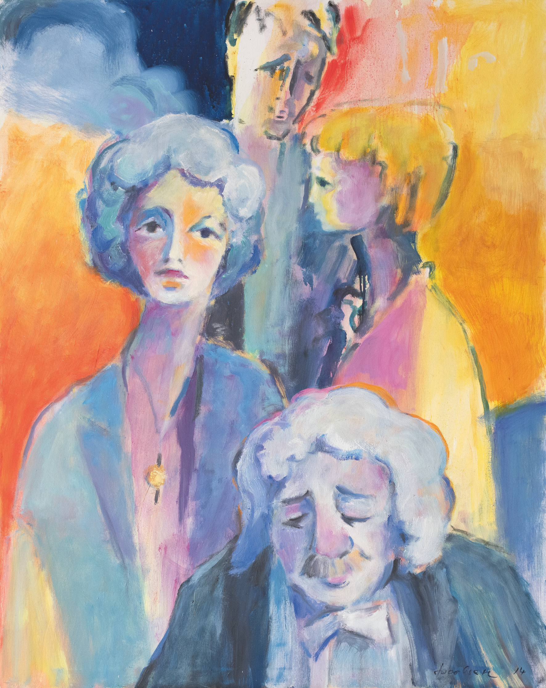 Knud Jacobsen  "Gruppenbild"