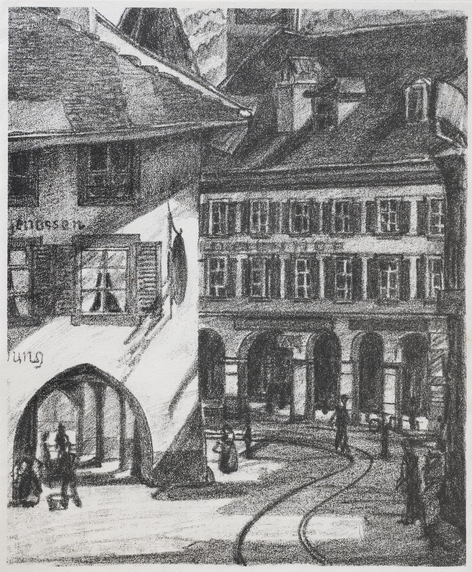 Clare Etienne, Thuner Innenstadt, 1104