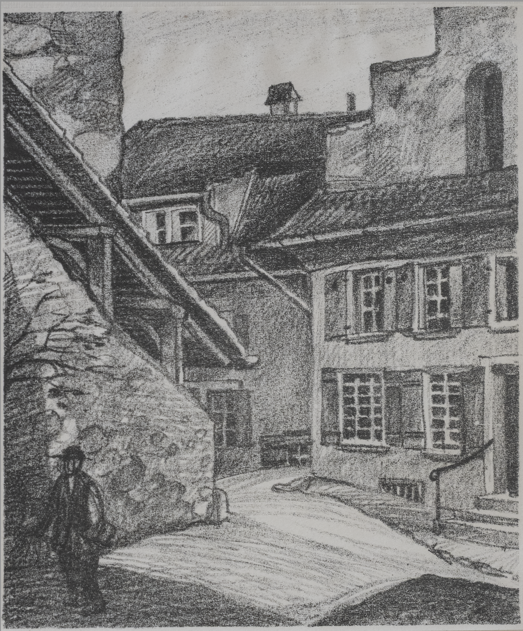 Clare Etienne, Alt-Thun-Treppe, Innenstadt, 1103