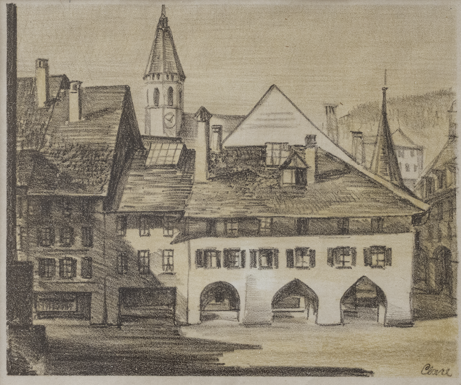 Clare Etienne, Thuner Innenstadt, 1106
