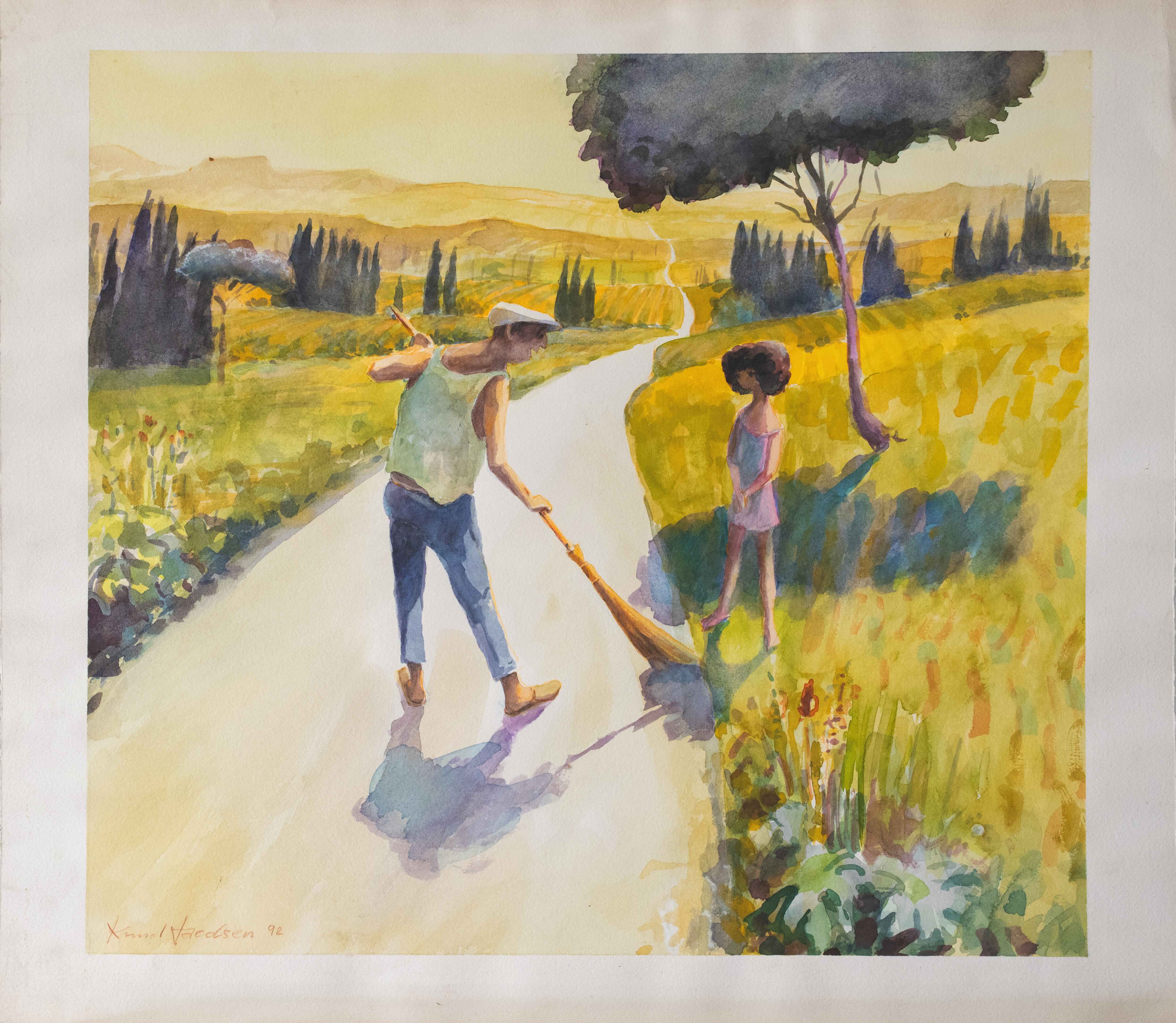 Knud Jacobsen  "Der Weg"