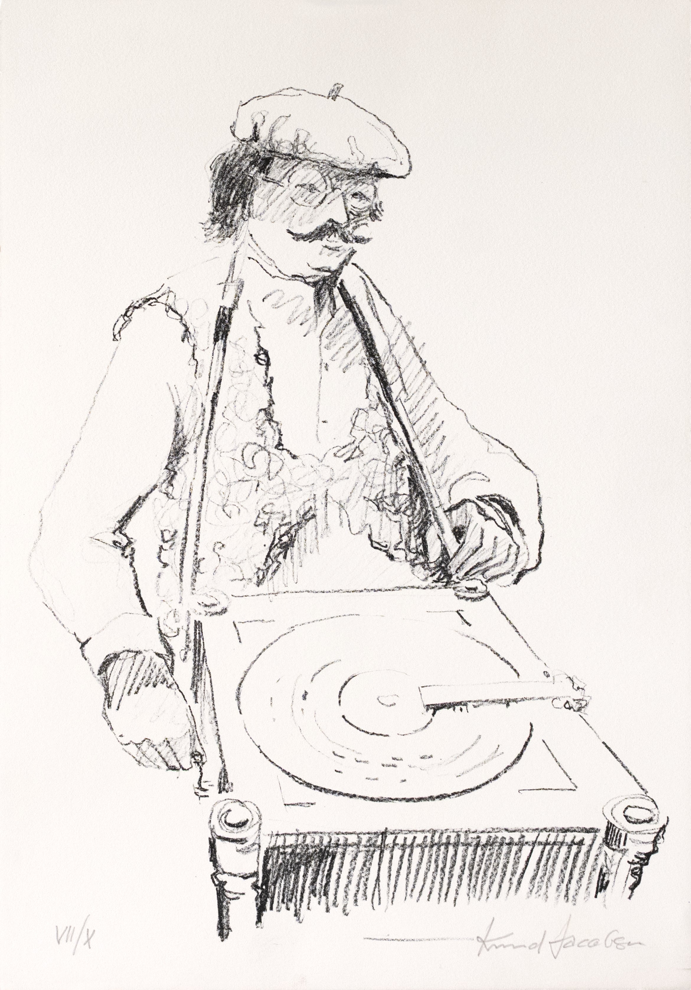 Knud Jacobsen  "Musiker am Drehorgelfestival*