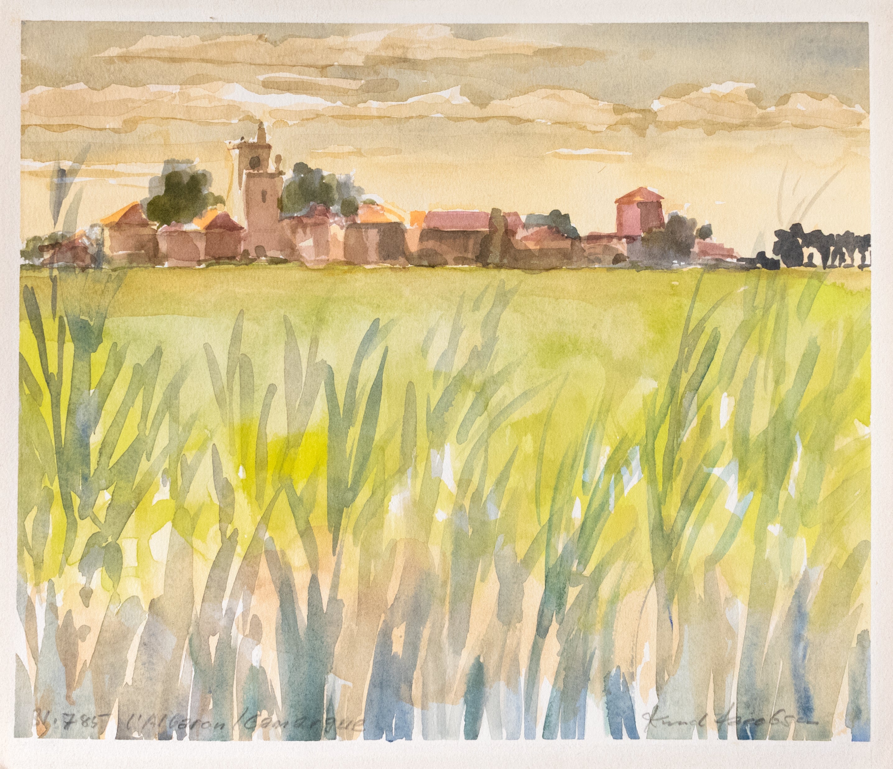 Knud Jacobsen  "L'Albaron / Camargue"