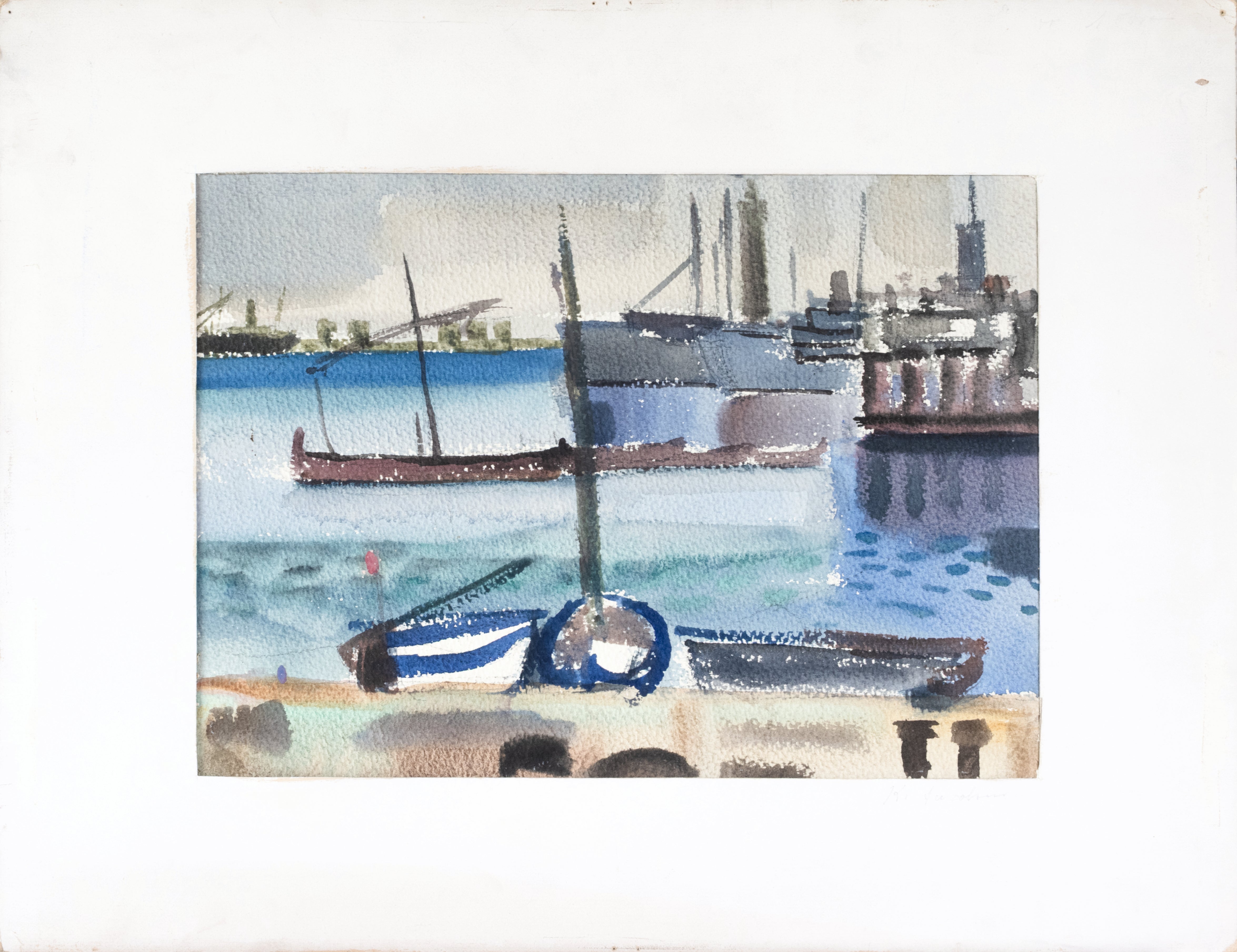 Knud Jacobsen  "Hafen"