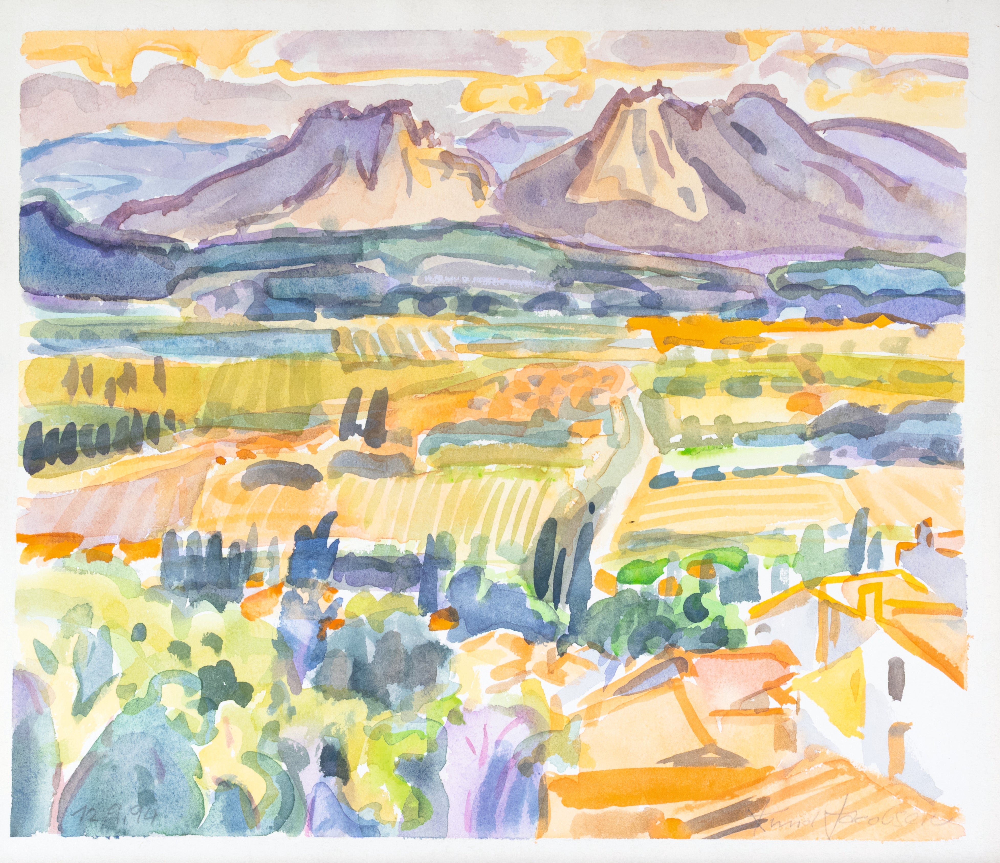 Knud Jacobsen "Alpilles en Provence"