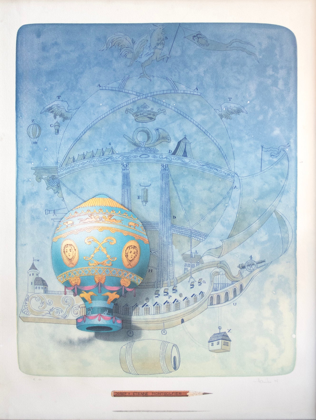 Hanke Ernst, Josef + Etienne Montgolfier, 1994, 1223