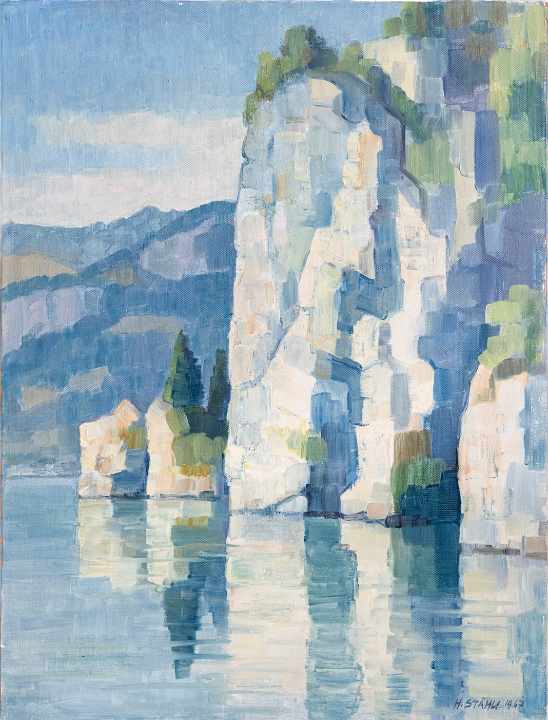 Stähli Hans, Brienzersee, Felsen 1967, 1040