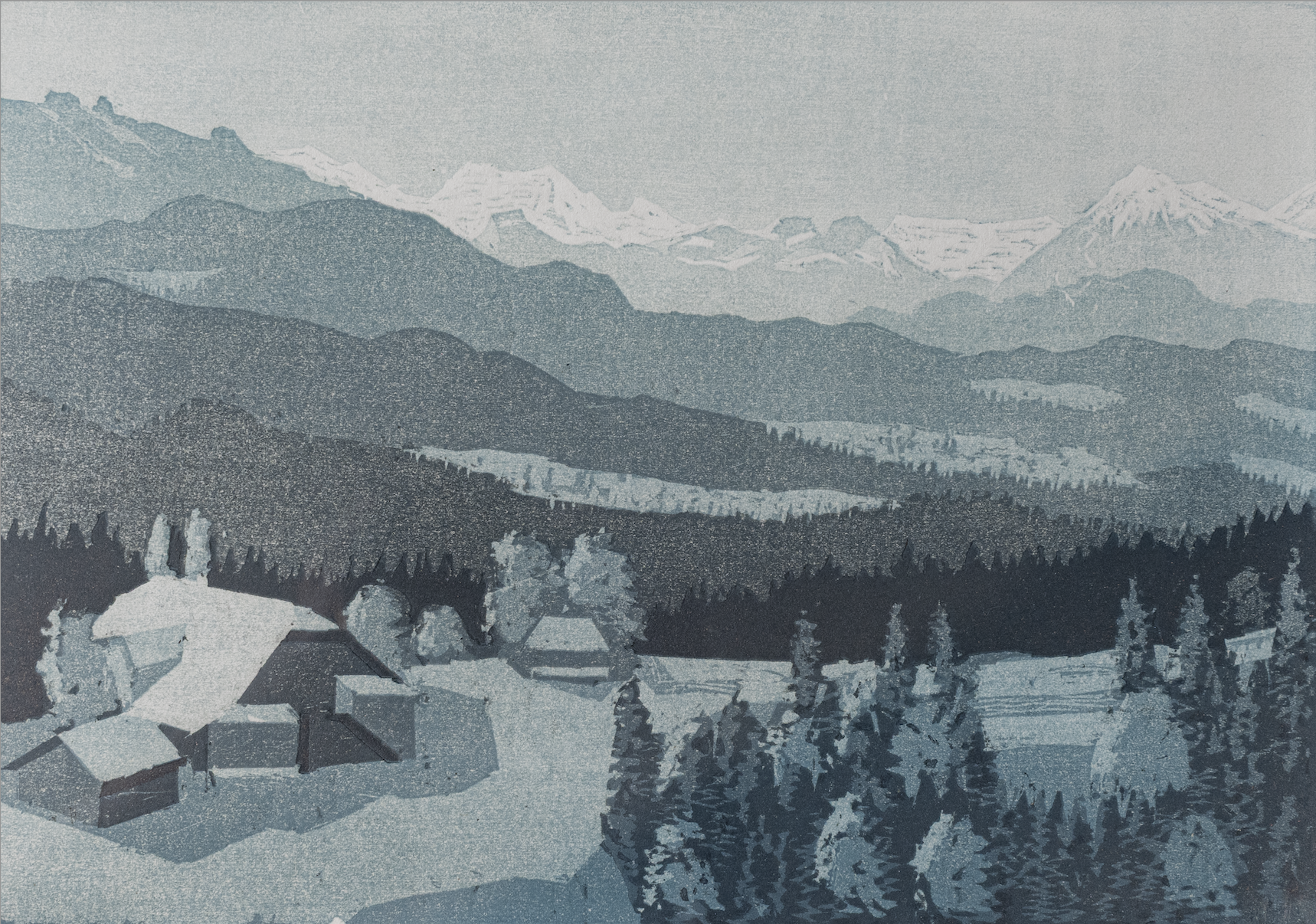 Fahrni Robert, Bauernhof im Emmental, 1087