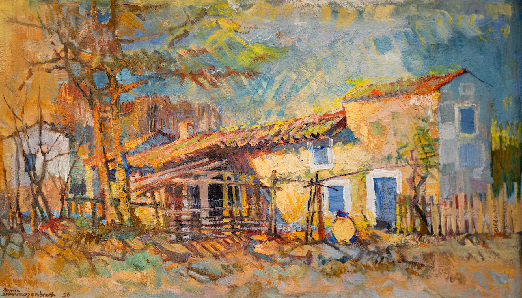 Schwarzenbach Armin, Haus in der Provence, 1192