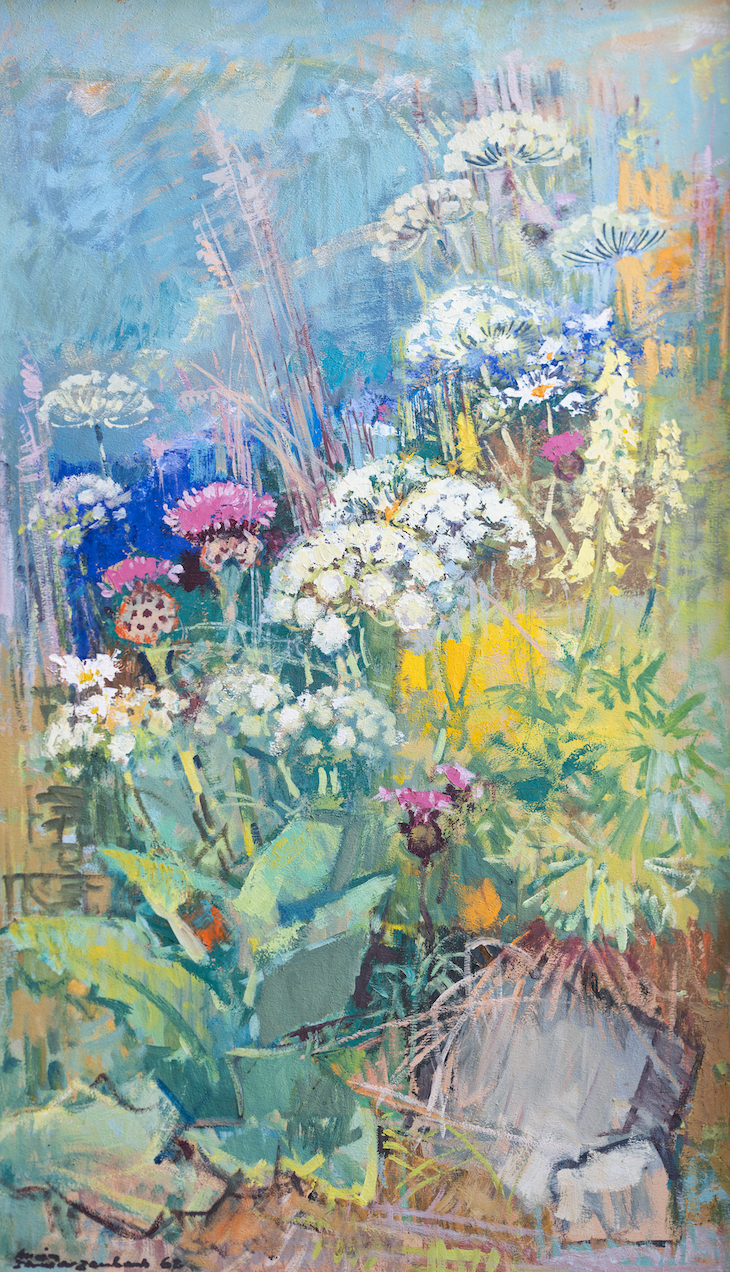 Schwarzenbach Armin, Weisser Kerbel in Blumenwiese, 1145