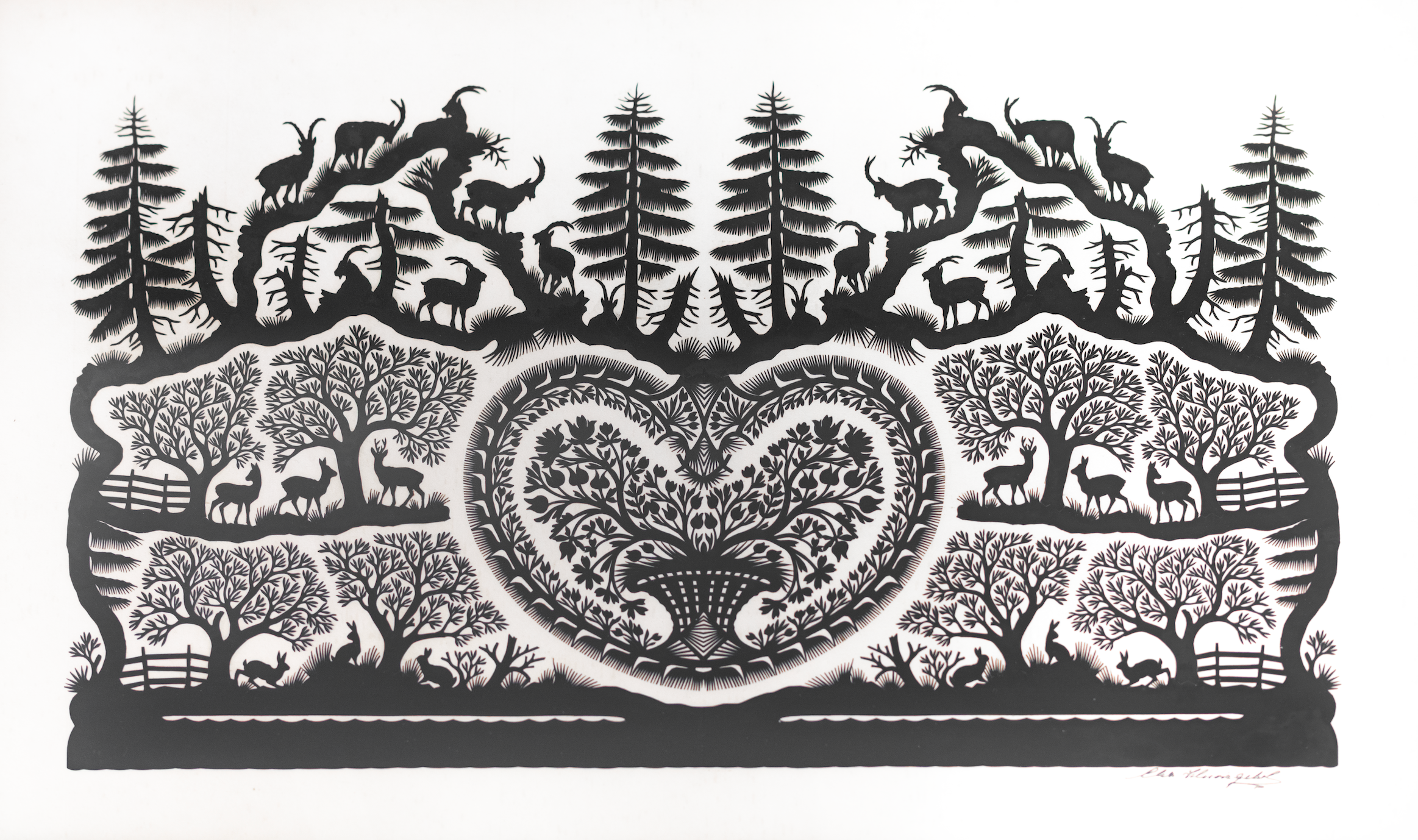 Schwizgebel Christian, Rehe und Steinböcke, 1187, (bereits verkauft)