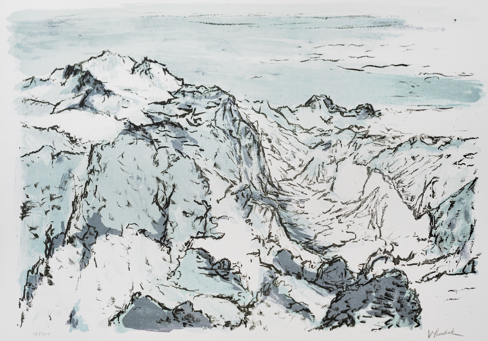 Surbek Victor, Jungfraumassiv, 1122