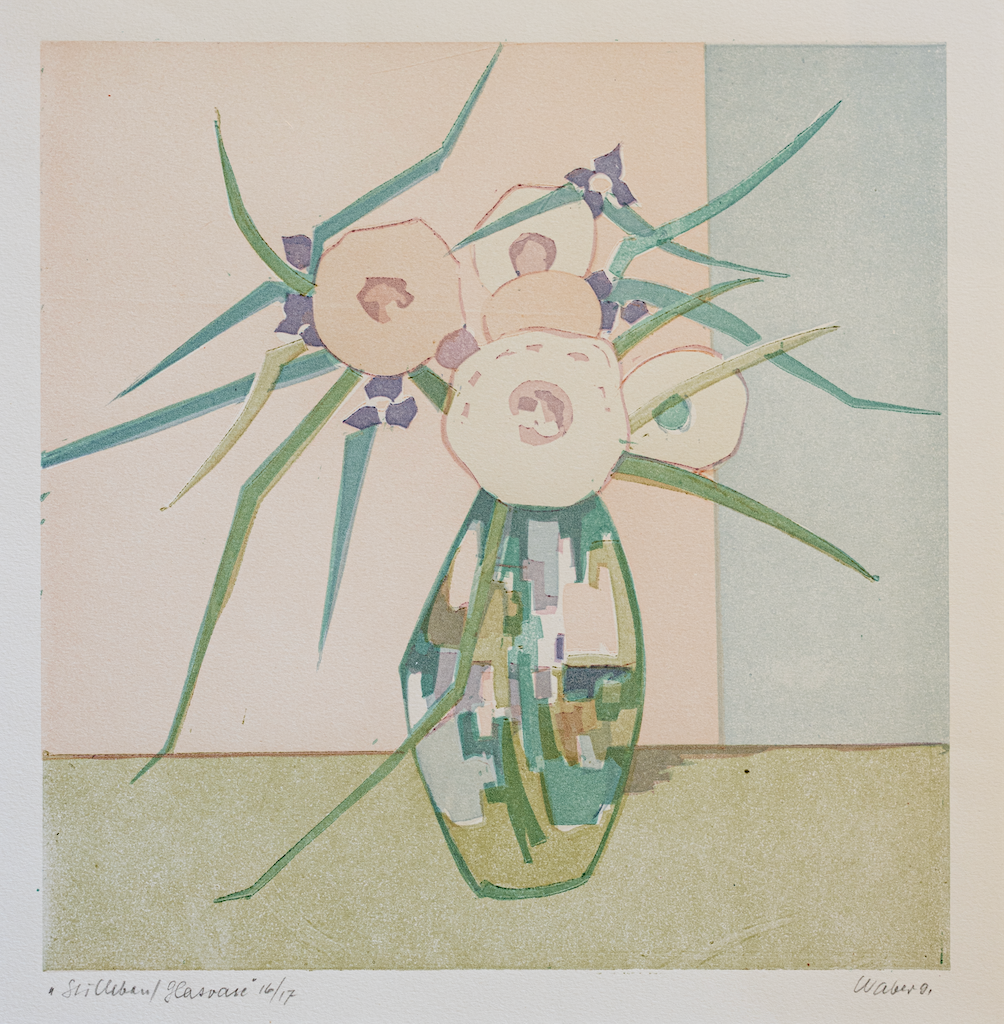 Waber Willi, Stilleben, Glasvase 16/17, 1211