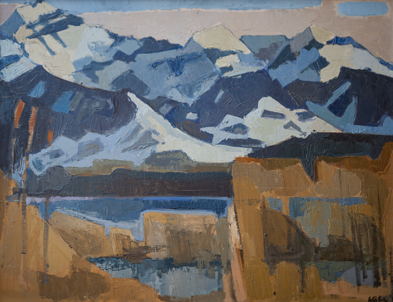 Waber Willi, Thunersee Vorfrühling, 1142