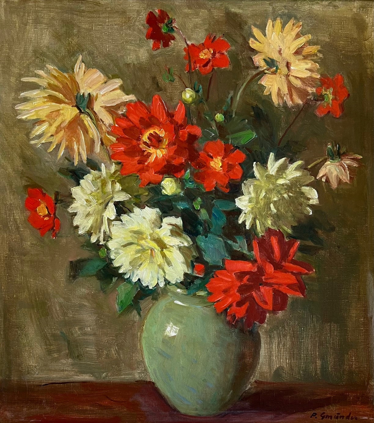 Gmünder Paul, «Chrysanthemen» 624