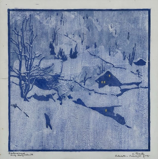 Borter Klara, «Winterabend», (bereits verkauft)