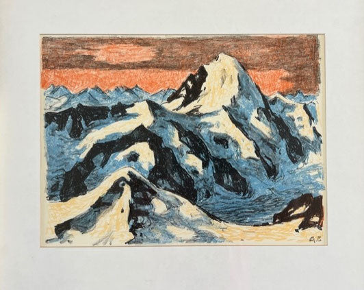 Brügger Arnold, «Berglandschaft III" (bereits verkauft)