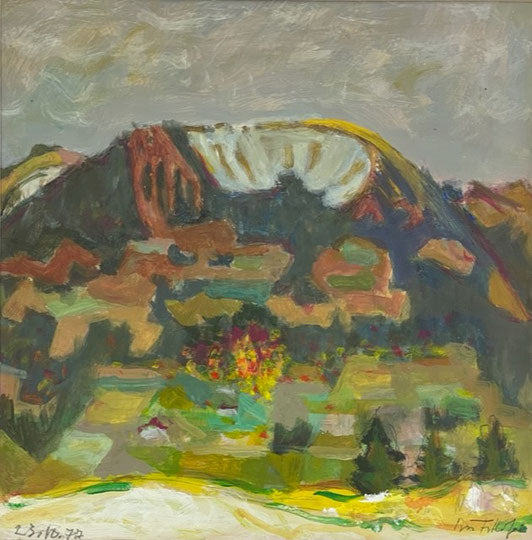 Bütikofer Fritz, «Farbige Bildlandschaft», (bereits verkauft)