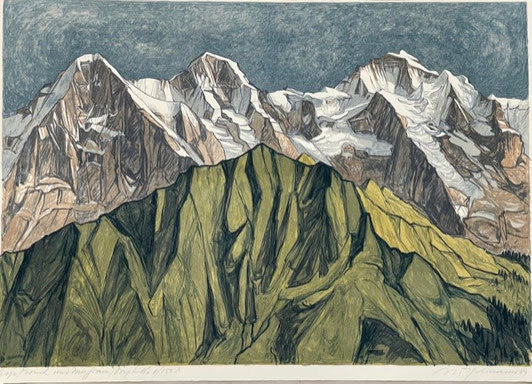 Diggelmann Alex Walter, «Eiger, Mönch und Jungfrau», 904
