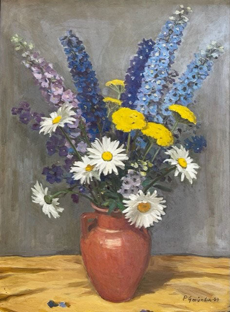 Gmünder Paul, «Stilleben mit Lupinen», (bereits verkauft)