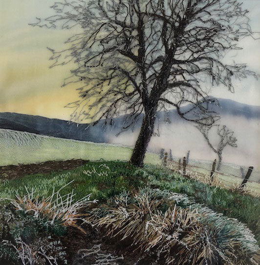 Luttrell Teresa, «Wintersunrise in Sigriswil», (bereits verkauft)