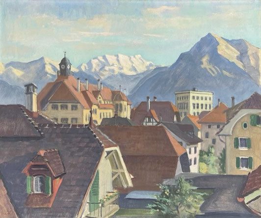 Müller O.W.W., «Thun mit Niesen», (leider bereits verkauft)