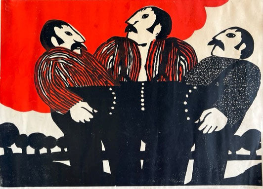 Ramseier Ernst, «Drei Männer», (bereits verkauft)