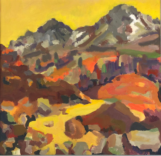 Täschler Kurt, «Herbsttage in den Bergen», (bereits verkauft)