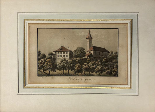 Weibel J., «Kirche und Pfarrhaus Hilterfingen», (bereits verkauft)
